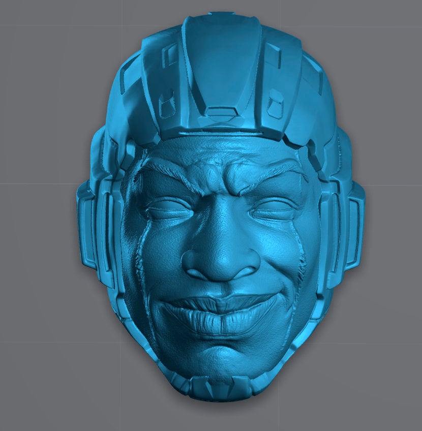 Kang Jonathan Majors head sculpt Marvel Legends GI Joe Classified 1/12 –  Pastimepalace